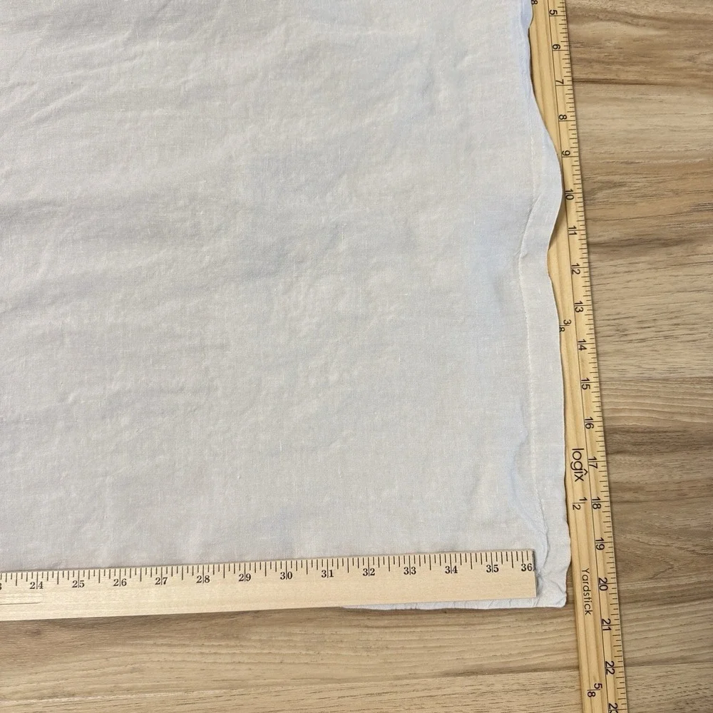 jenni kayne Duvet Cover King Cal King Dusk‎ Ivory Linen 2 Pillow Shams
